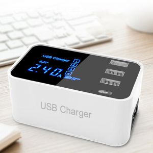 Diamond Wings Store ניסוי Bakeey 20W Type C Digital Display Intelligent Quick Charging HUB USB Charger Adapter For iPhone X XS Huawei P30 Xiaomi Mi9 S10+