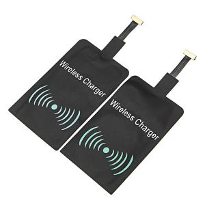 Diamond Wings Store ניסוי Bakeey Qi Wireless Charger Receiver Charging Adapter Micro USB For Samsung Xiaomi 