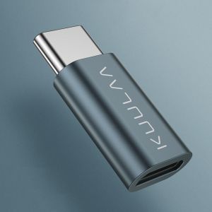 Diamond Wings Store ניסוי KUULAA Micro USB Female to Type-C Male Charger Cable Adapter Converter for Macbook Pro Samsung Galaxy S10 S9 Huawei Xiaomi Redmi