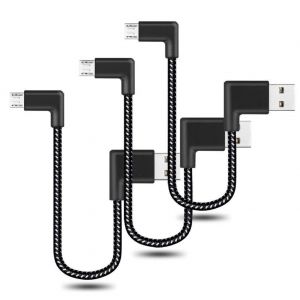 Diamond Wings Store ניסוי Bakeey 90 Degree Reversible 2.4A Micro USB Charging Data Cable for Samsung S6 S7 Xiaomi Note 4