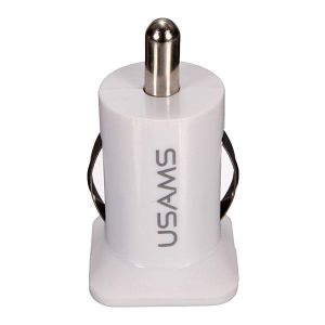 Diamond Wings Store ניסוי USAMS 3.1A Universal Mini Dual 12V USB Auto Car Charger Socket Adapter For iPhone Samsung