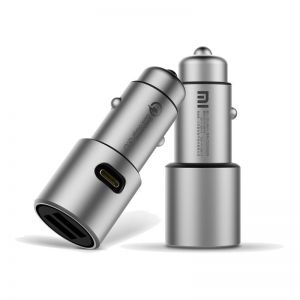 Diamond Wings Store ניסוי Original Xiaomi QC3.0 X2 Full Metal Dual USB Smart Control Quick Charge Car Charger 