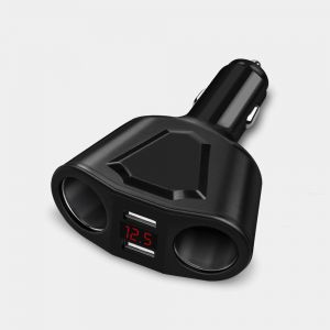 Diamond Wings Store ניסוי Bakeey 120W Dual USB LED Display Fast Charging USB Car Charger For iPhone XS 11 Max Pro Huawei P30 Pro Mate30 Xiaomi Mi9 9Pro Note