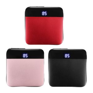 Diamond Wings Store ניסוי 10000mAh Mini Power Bank Fast Charging Power Supply Type-C Micro USB Stylish Design