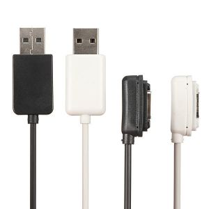 Diamond Wings Store ניסוי Magnetic USB Charger Cable For Sony Xperia Z1 L39H XL39H N0043