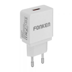 Diamond Wings Store ניסוי FONKEN QC3.0 2A Quick Charging USB Charger Adapter For iPhone X XS HUAWEI P30 Oneplus 7 XIAOMI MI9 S10 S10+