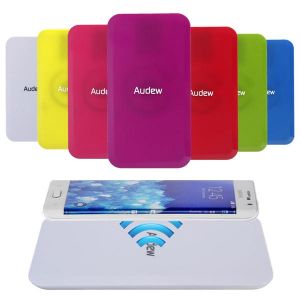 Diamond Wings Store ניסוי AUDEW Q1 Qi Wireless Charger Charging Pad + USB Cable For Mobile Phone