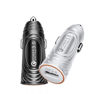 Diamond Wings Store ניסוי Bakeey 18W QC3.0 Single USB Fast Charging Car Charger For iPhone XS 11 Pro Huawei P30 Pro Mate 30 Xiaomi Mi9 9Pro Oneplus 6T 7 Pro