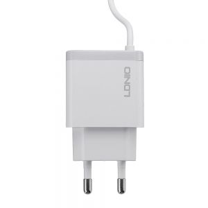 Diamond Wings Store ניסוי LDNIO 3.1A 15.5W Micro USB Dual USB Charger EU Adapter for Nokia X6 Xiaomi Mi A2 Pocophone F1
