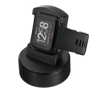 Diamond Wings Store ניסוי Bakeey Smart Watch USB Charging Cable Power Charger Dock Cradle Stand For Fitbit Versa