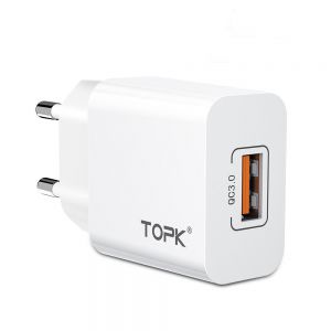Diamond Wings Store ניסוי TOPK 18W QC3.0 Fast Charging USB Charger Adapter For iPhone 11 Pro Huawei P30 Pro Mate 30 Xiaomi 9Pro S10+ Note 10