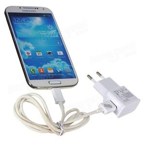Diamond Wings Store ניסוי 2A USB EU  Wall Charger Adapter For Sansumg Galaxy S4 N7100