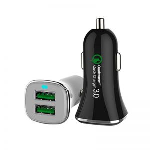 Diamond Wings Store ניסוי iMars QC3.0 Qualcomm 36W Dual USB Port Fast Charge Car Charger High Power