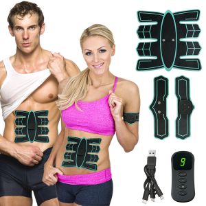 Diamond Wings Store ניסוי Slimming Electric Muscle Stimulation, EMS Abdominal Muscle Trainer Electric USB Charging Trainer Professional Muscle