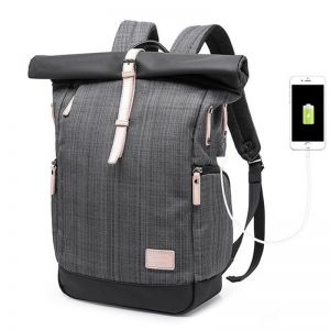 Diamond Wings Store ניסוי Men Casual Multifunctional Anti-theft Laptop Backpack With USB Charging Port
