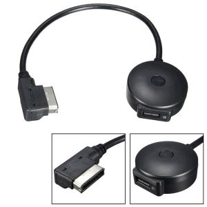 Diamond Wings Store ניסוי Car Wireless bluetooth v4.0 Music Adapter Wiring Harness USB Charger for Audi VW