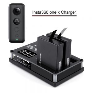 Diamond Wings Store ניסוי Rcharlance 3 in 1 3X5.22W 3X1.2A Micro USB Charger Quick Battery Charging with 12V 3A Adapter for Insta360 ONE X Camera