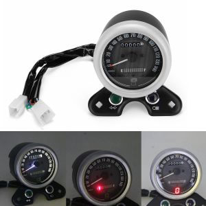 Diamond Wings Store ניסוי Gear Display USB Charger Speedometer Oil Gauge LED Signal Light Motorcycle Multifunction Retro Odome