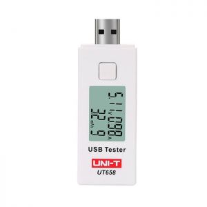 Diamond Wings Store ניסוי UNIT UT658 3-9V 0-3A 0-9999mAh Digital LCD Display USB Tester Charger Current Voltage Capacity Tester DC Voltmeter