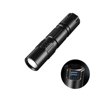 Diamond Wings Store ניסוי IMALENT DM21C XHP35 HI OLED Display 6Modes 2000Lumens Magetic USB Charging LED Tactical Flashlight