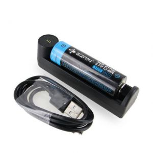 Diamond Wings Store ניסוי Eizfan NC1 USB Battery Charger 1 Slot Portable Small Li-ion Charger For 18650
