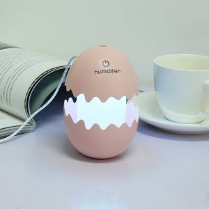 Diamond Wings Store ניסוי Fun Egg Humidifier Car Charger Humidifier Mini USB Desktop Small Humidifier Office