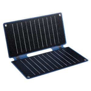 Diamond Wings Store ניסוי 25W USB ETFE Sunpower Foldable Solar Panel Outdoor Camping Power Bank Charger