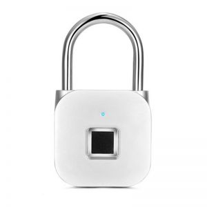 Diamond Wings Store ניסוי IPREE® Smart Fingerprint Lock Anti-theft USB Charging 39 Sets Fingerprint Waterproof Luggage Door Lock