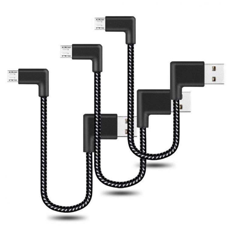 Diamond Wings Store ניסוי Bakeey 90 Degree Reversible 2.4A Micro USB Charging Data Cable for Samsung S6 S7 Xiaomi Note 4