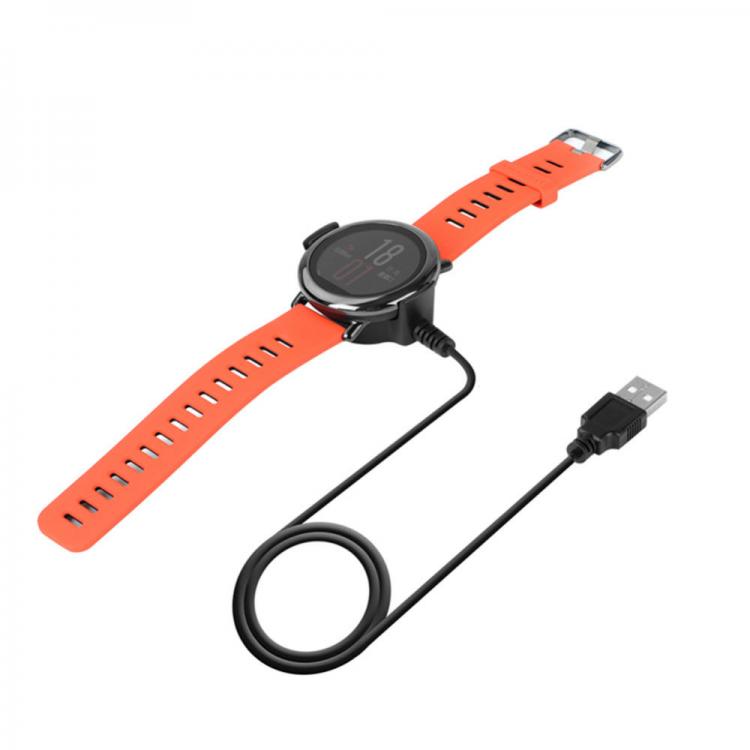 Diamond Wings Store ניסוי USB Charging Cable Cradle Charger Power Supply Cord Wire Dock for Xiaomi Amazfit Smart Watch