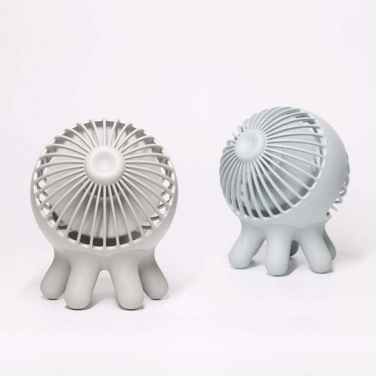 Diamond Wings Store ניסוי MUID Portable Mini Handheld Fan USB Charging Mute Office Fan Air Cooler