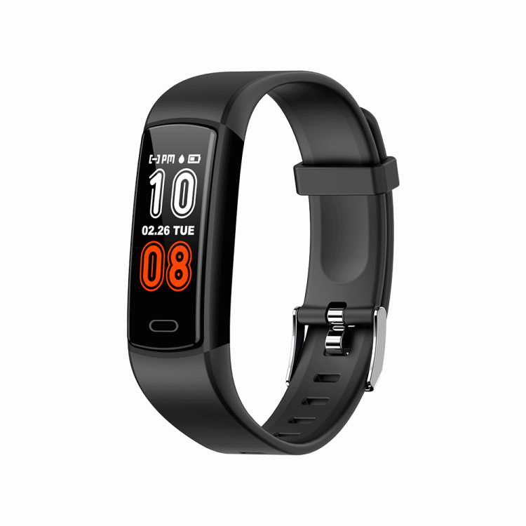 Diamond Wings Store ניסוי Bakeey Y29 HD Color Display Real-time Heart Rate Motion Tracking IP68 USB Direct Charging Smart Watch Band