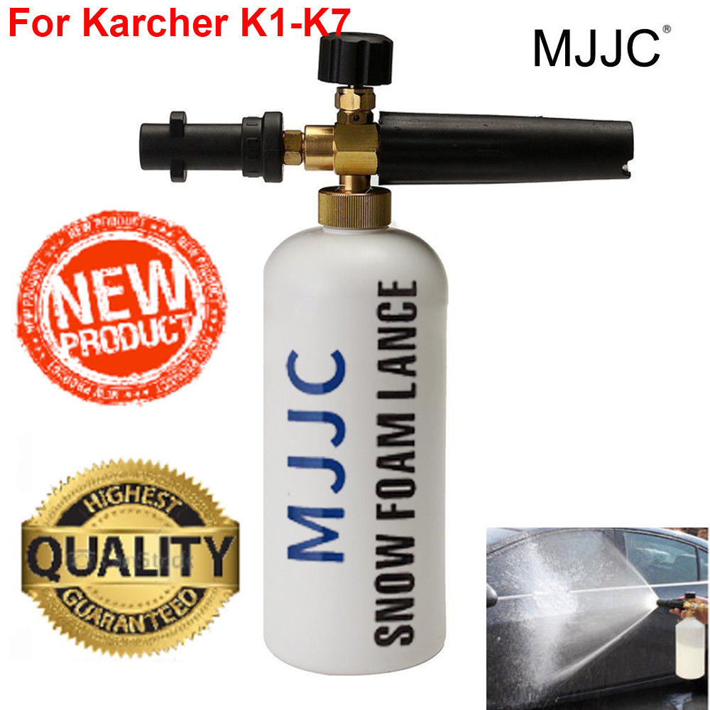 Diamond Wings Store קטגוריית בת MJJC 1L Snow Foam Lance Karcher Sprayer For Car Pressure Washer Cannon K1-K7