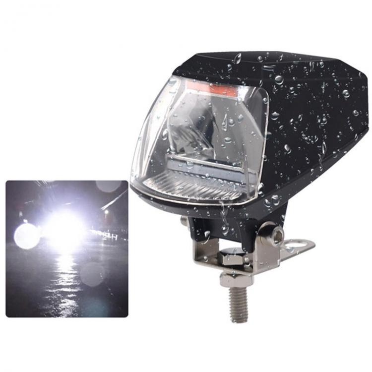 Diamond Wings Store ניסוי BIKIGHT Electric Bike LED Modified Headlight With USB Charger Waterproof Motorcycle Front Light