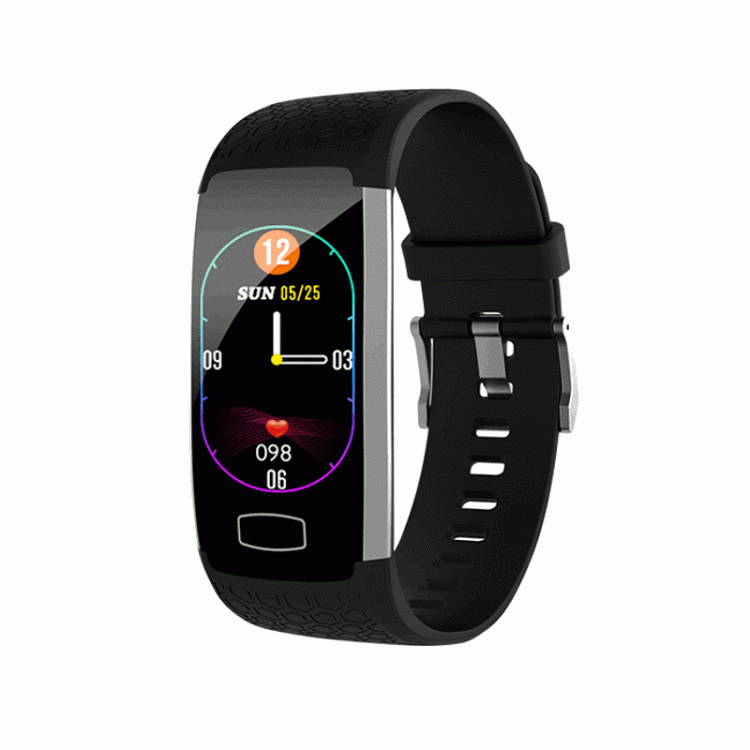 Diamond Wings Store ניסוי Bakeey HI22 IP67 Waterproof  Wristband USB Charging Weather Display Blood Oxygen Monitor Smart Watch