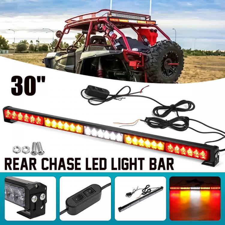 Diamond Wings Store קטגוריית בת 2 30" RearLED Light Bar Reverse Brake Running Lamp Slim Led Light Rear LED Light Bar For Polaris RZR for Buggy UTV ATV