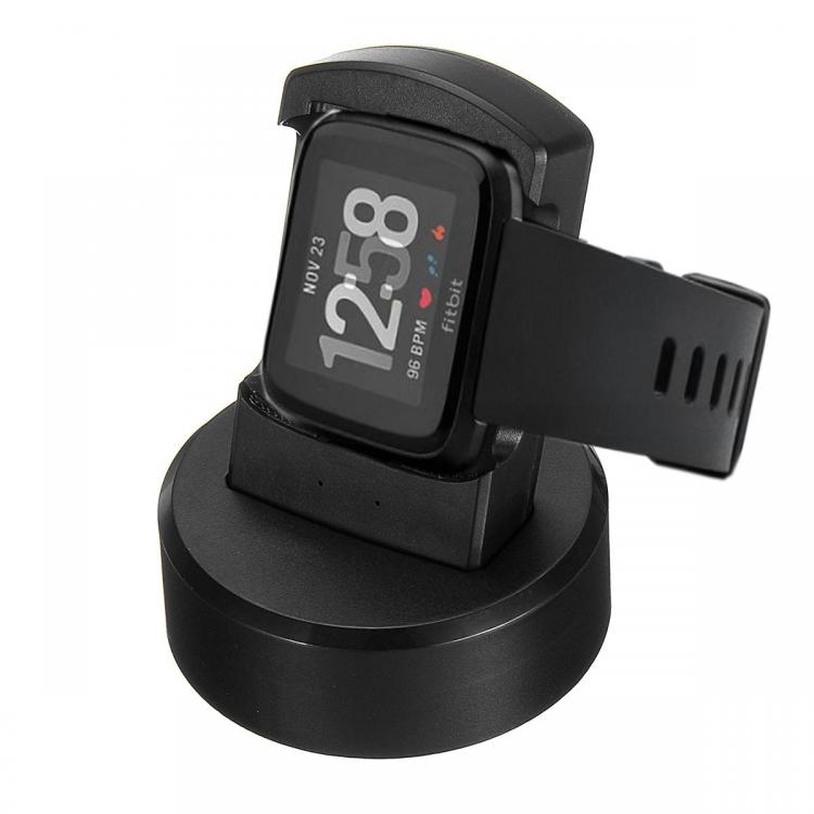 Diamond Wings Store ניסוי Bakeey Smart Watch USB Charging Cable Power Charger Dock Cradle Stand For Fitbit Versa