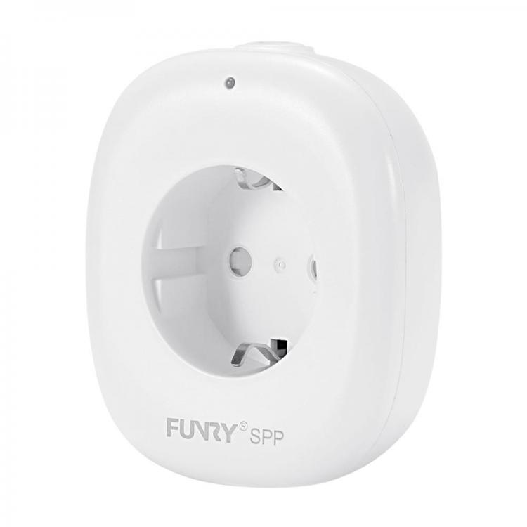 Diamond Wings Store ניסוי FUNRY 10A Smart WIFI Socket EU Plug Smart Home Remote Control Timing 2A USB Charging Port