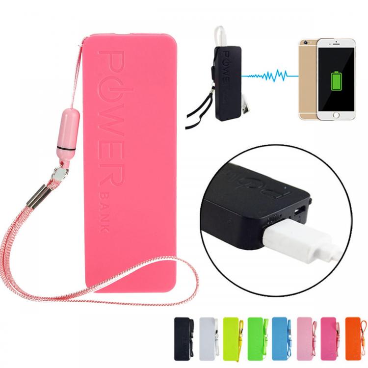 Diamond Wings Store ניסוי Ultra Thin 5600mAh External Portable Power Bank USB Battery Charger For Iphone Samsung HUAWEI
