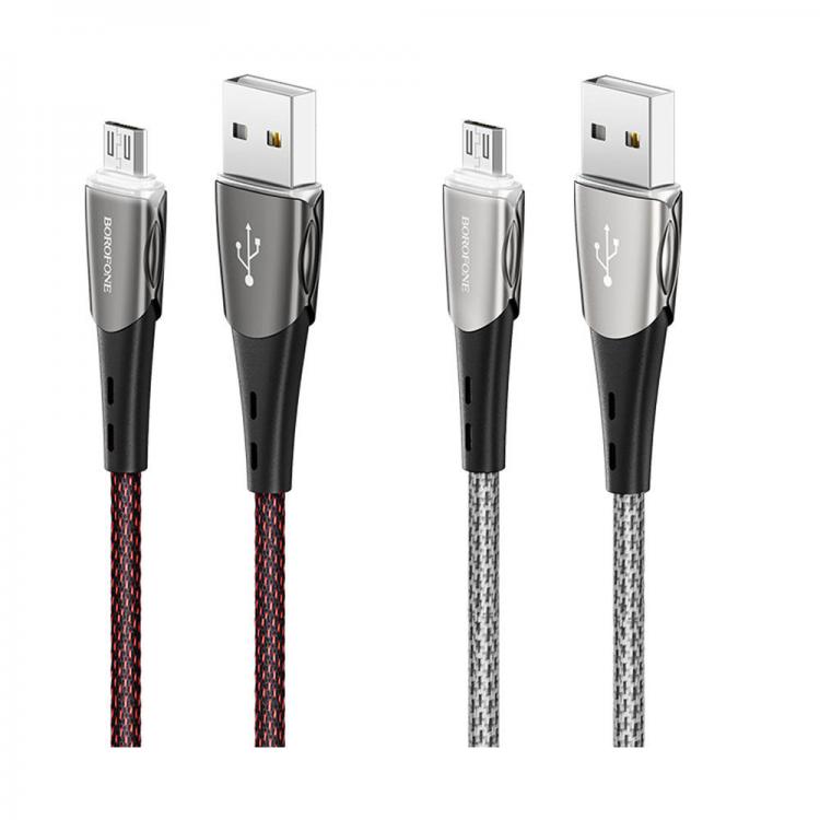 Diamond Wings Store ניסוי BOROFONE Micro USB Fast Charging Data Cable For Xiaomi Redmi Note 5 Pro OPPO VIVO