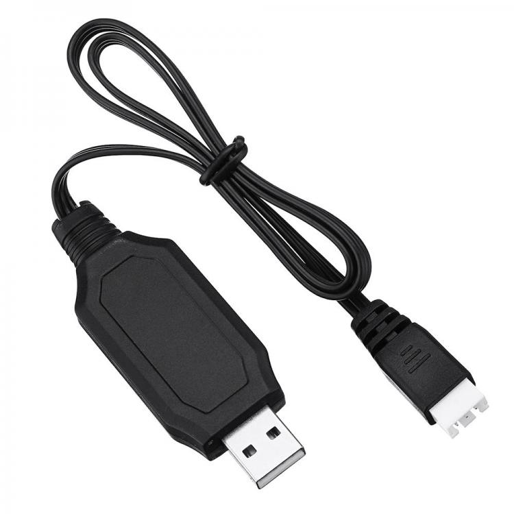 Diamond Wings Store ניסוי 7.4V Lipo Battery USB Balance Charging Cable Wire for 2S Lipo Battery  