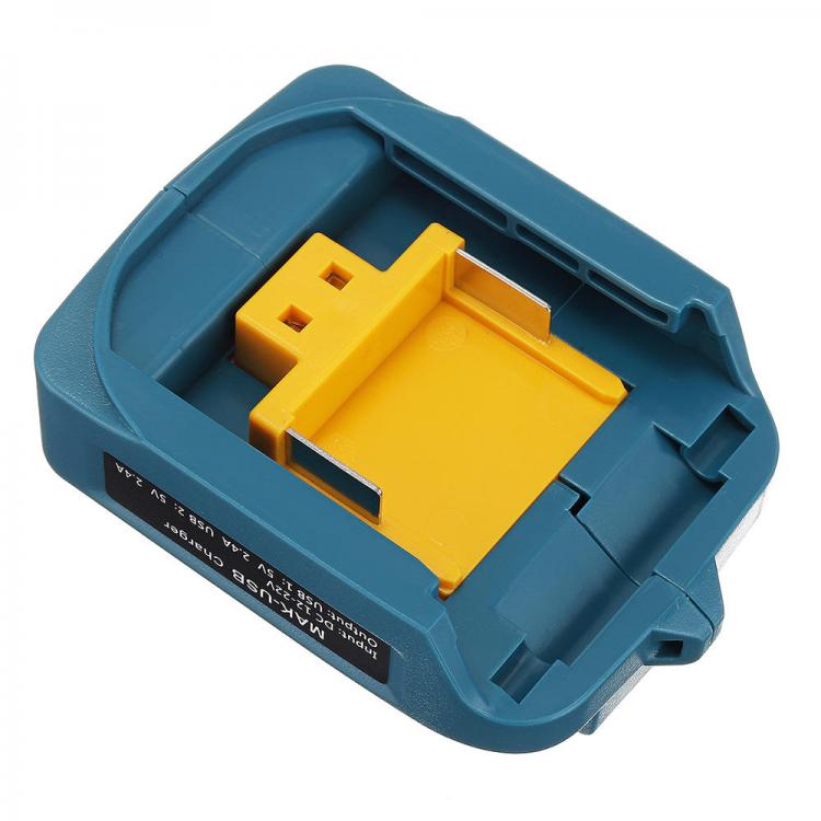 Diamond Wings Store ניסוי USB Power Charger Adapter Converter For Makita ADP05 18V 14.4V Li-ion Battery BL1415 BL1430 BL1815 
