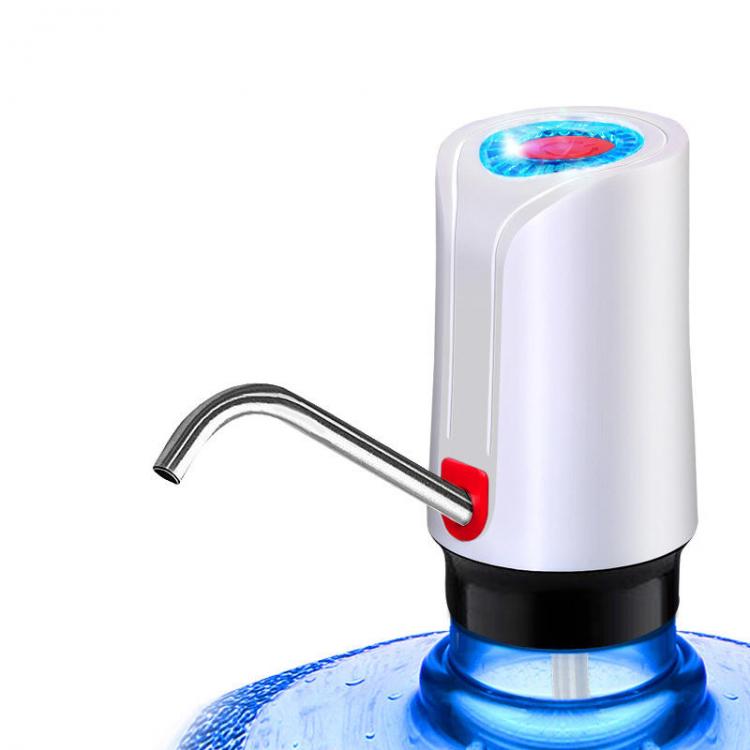 Diamond Wings Store ניסוי Portable Electric Automatic Water Pump Dispenser USB Charging Non-toxic Gallon Drinking Bottle Switch Pump