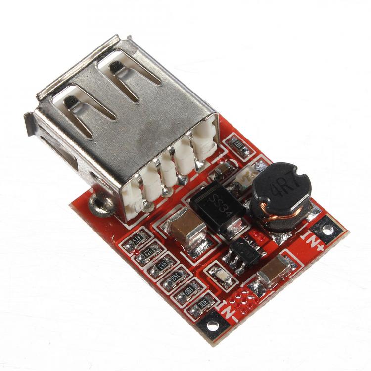 Diamond Wings Store ניסוי 3V To 5V 1A USB Charger DC-DC Converter Step Up Boost Module For  Phone MP3 MP4