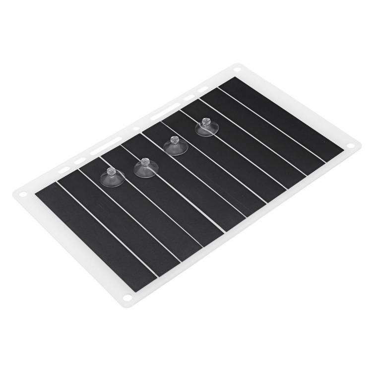 Diamond Wings Store ניסוי Ultra-thin 5V 10W 1.2A Monocrystalline Portable USB Solar Charging Board Solar Panel For Outdoor Mobile Phone