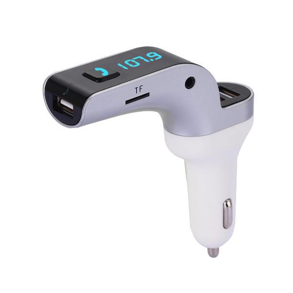 Diamond Wings Store ניסוי S11 4.2 Stereo Three USB 3.1A Quick Charge  FM Transmitter bluetooth Car Charger