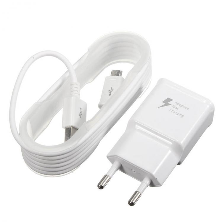 Diamond Wings Store ניסוי EU 9V 2A Micro USB Charger Charging Cable Adapter For Cellphone Tablet