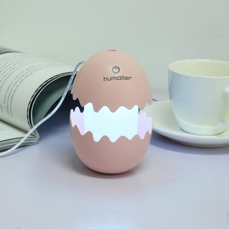Diamond Wings Store ניסוי Fun Egg Humidifier Car Charger Humidifier Mini USB Desktop Small Humidifier Office
