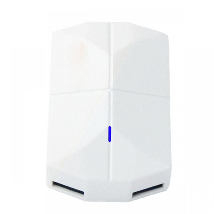Diamond Wings Store ניסוי 110V-240V 2 Ports 2.1A 5V Wall Charger Adapter USB Hub Quick Charge Phone Mobile EU Plug