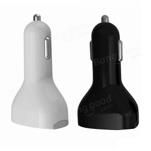Diamond Wings Store ניסוי Car Charger 3 Port Three USB iPHone iPad  Labtop Current Adapter 5V 5.2A 26W 